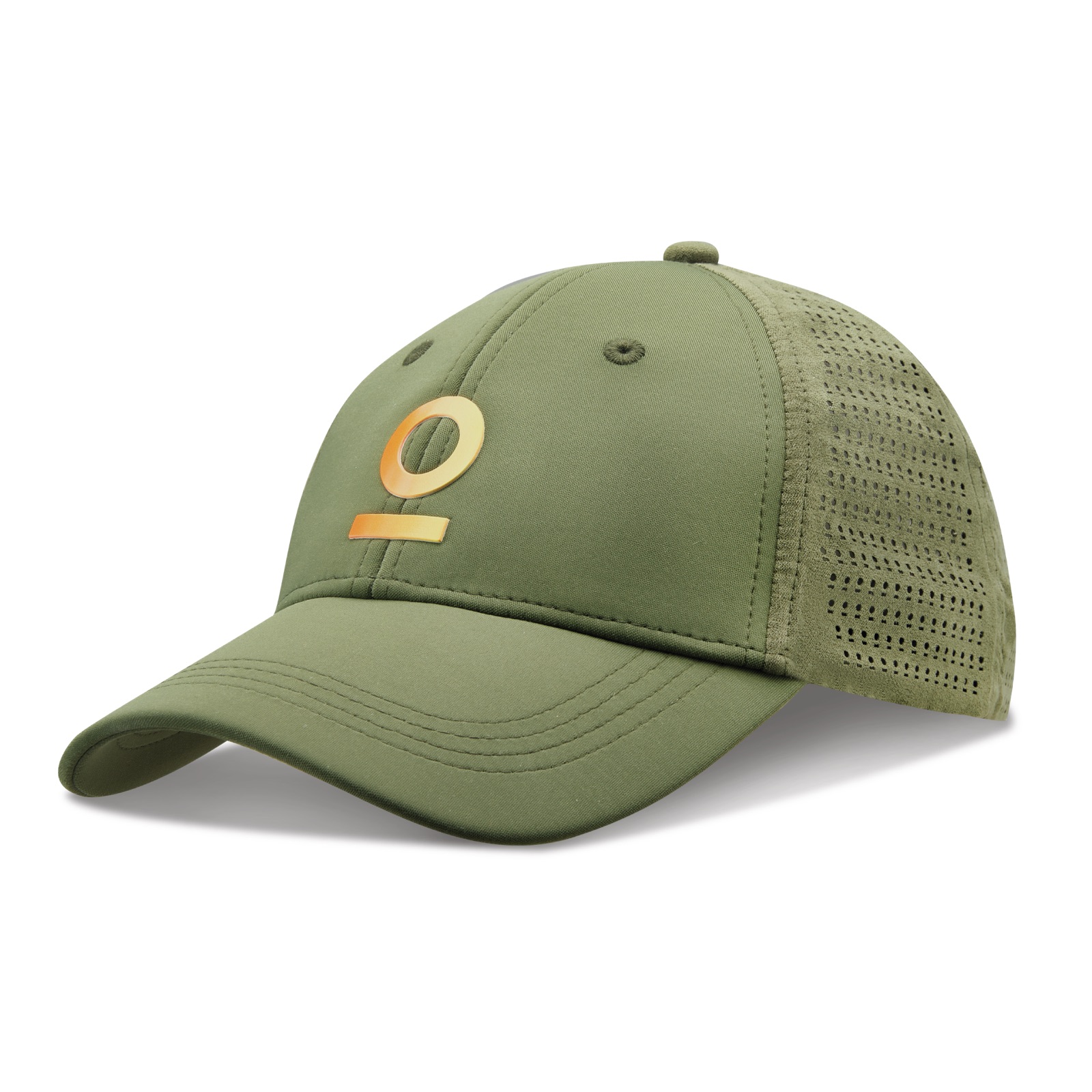 Gorra Mosh Lola neopreno verde logo PU