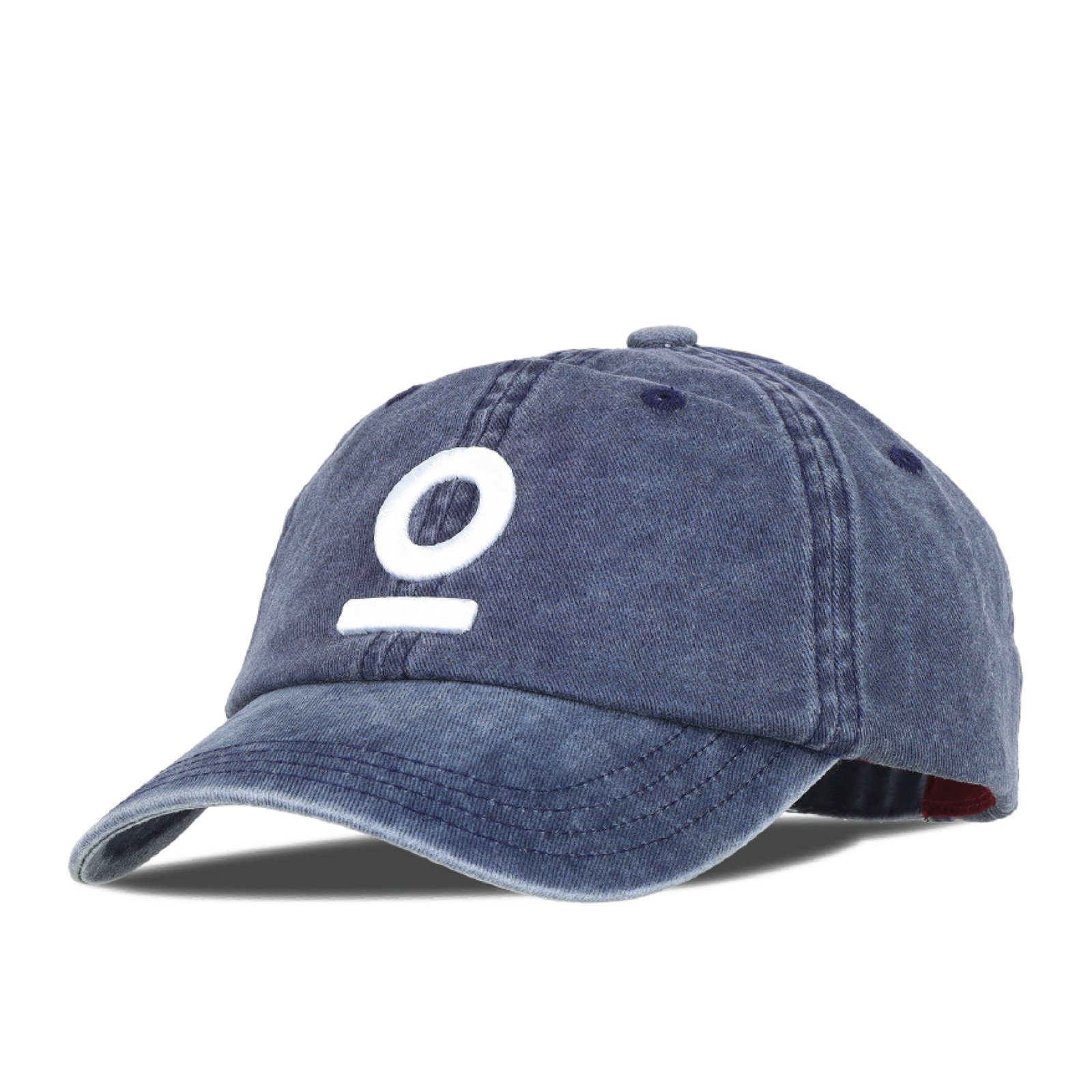 Gorra Mosh Lola azul logo 3D bordado blanco